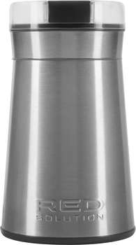Кофемолка RED SOLUTION RCG-M1608 160Вт сист.помол.:ротац.нож вместим.:60гр серый