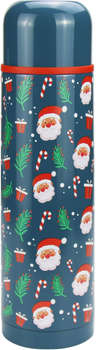 Термос STARWIND New Year 12-1000 1л. зеленый/рисунок