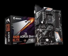 Gigabyte Материнская плата AMD A520 SAM4 ATX A520 AORUS ELITE 1.2 GIGABYTE