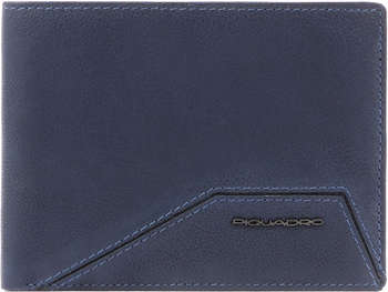 Кошелек PIQUADRO мужской Rhino PU257W118R/BLU синий натур.кожа