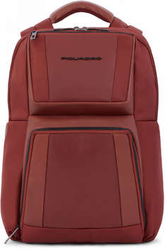 Рюкзак PIQUADRO Wallaby CA6219W120/CU темно-красный полиэстер/натур.кожа