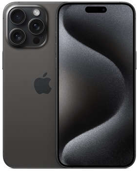 Смартфон Apple iPhone 15 Pro Max 512Gb черный титан MU6U3J/A