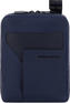 Сумка PIQUADRO Wollem CA3084W129/BLU синий полиэстер/натур.кожа