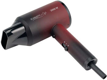 Фен для волос SCARLETT Фен SC-HD70I38 2000Вт бордовый