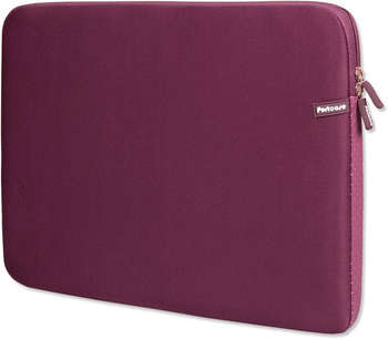 Сумка для ноутбука PORTCASE Чехол для ноутбука 18.4" KNP-18 DB бордовый неопрен