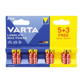 Аккумулятор, батарейка Varta LONGLIFE MAX POWER