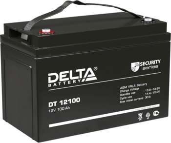 Аккумулятор для ИБП Delta Батарея для ИБП DT 12100 12В 100Ач
