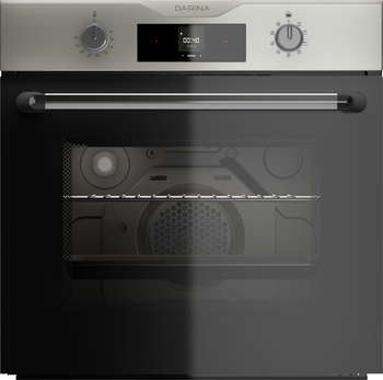 Духовой шкаф DARINA Электрический PLS BDE 112 708 1X2 нержавеющая сталь/стекло черное