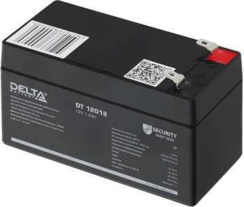 Аккумулятор для ИБП Delta Батарея для ИБП DT 12012 12В 1.2Ач