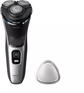 Бритва Philips роторная S3143/00 реж.эл.:3 питан.:аккум. черный/серебристый