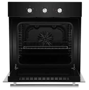 Духовой шкаф HYUNDAI Электрический HEO 6632 BG черный/серебристый