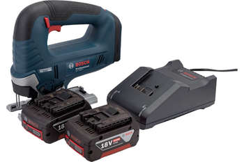 Лобзик BOSCH GST 185-LI +3пил. 3500ходов/мин от аккумулятора