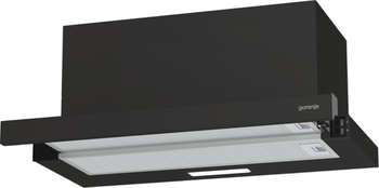 Вытяжка GORENJE встраиваемая TH606E7B черный управление: кнопочное
