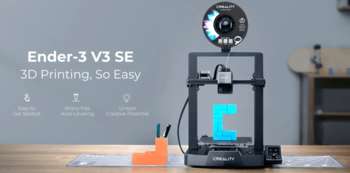 3D принтер Creality Ender-3 V3 SE, размер печати 220x220x250mm, FDM, PLA/TPU 1001020514