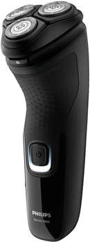 Бритва Philips роторная Series 1000 S1223/41 реж.эл.:3 питан.:аккум. черный