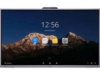 Монитор HIKVISION Интерактивный дисплей DS-D5C75RB/B, 75", 4K, DLED, 400 кд/м², 45 касаний, Android 12.0, камера 8 МП с ИИ автотрекингом, 8+128 Гб