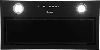 Вытяжка DOMFY встраиваемая DM6036BB BG черный управление: кнопочное