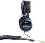 Наушники Sony Гарнитура мониторные MDR-7506 3м черный проводные оголовье