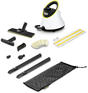 Парогенератор KARCHER Пароочиститель напольный EasyFix SC 2 Deluxe 1500Вт белый/желтый