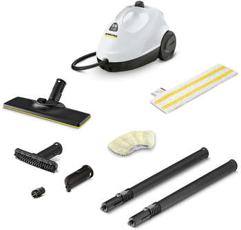 Парогенератор KARCHER Пароочиститель напольный SC 2 EasyFix 1500Вт белый/черный