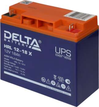 Аккумулятор для ИБП Delta Батарея для ИБП HRL 12-18 X 12В 18Ач