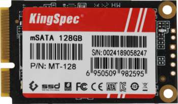 Накопитель SSD KINGSPEC mSATA 128Gb MT-128 MT Series mSATA