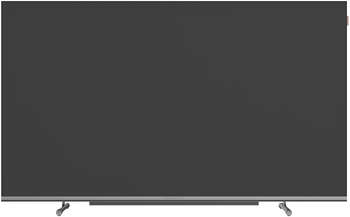 Телевизор DIGMA PRO QLED 43" QLED 43L Google TV Frameless черный/серебристый 4K Ultra HD 120Hz HSR DVB-T DVB-T2 DVB-C DVB-S DVB-S2 USB WiFi Smart TV
