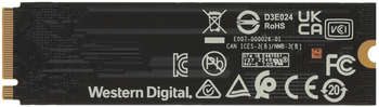 Накопитель SSD PCIe 4.0 x4 2TB WDS200T3X0E Black SN770 M.2 2280