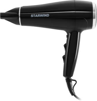 Фен для волос STARWIND Фен SHD 7080 2000Вт черный/хром