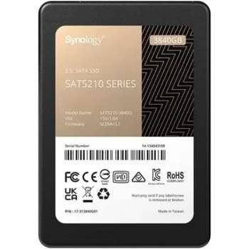 Хранилище данных Synology SAT5210-3840G SSD жесткий диск SATA 2.5" 3.84TB 6GB/S