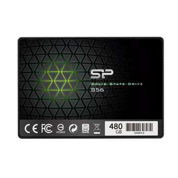 Накопитель SSD Silicon Power SSD 480Gb S56 SP480GBSS3S56A25 {SATA3.0, 7mm}