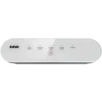 Микроволновая печь BBK Вакуумный упаковщик BVS602, 90Вт, белый [bvs602 ]