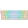 Клавиатура Redragon Беспроводная Draconic RU,RGB, bluetooth 5.0, White [77810]