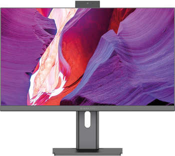 Моноблок DIGMA PRO Unity 27" Full HD i5 1235U  16Gb SSD512Gb Iris Xe CR Windows 11 Pro GbitEth WiFi BT 90W клавиатура мышь Cam серый/черный 1920x1080