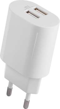 Аккумулятор, ЗУ для устройств Зарядное устройство UPC-24 2XUSB 5V/2.1A 83679 DEFENDER