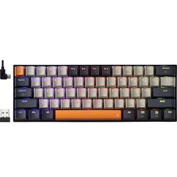 Клавиатура DEFENDER Беспроводная CARAXES PRO RU RGB 71554 REDRAGON