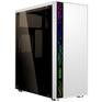 Корпус GINZZU A390  White Window RGB подсветка 1*USB 3.0, 2*USB 2.0, AU