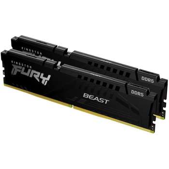 Оперативная память Kingston DDR5 16GB Kit  5600 MT/s CL40 KF556C40BBK2-16
