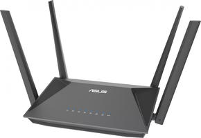 Маршрутизатор ASUS Роутер беспроводной RT-AX52 AX1800 10/100/1000BASE-TX черный