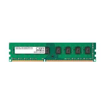 Оперативная память CBR DDR3 DIMM 4GB CD3-US04G16M11-01 PC3-12800, 1600MHz, CL11, 1.5V