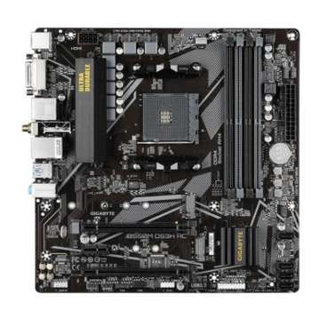Материнская плата Gigabyte B550M DS3H AC {Soc-AM4 AMD B550 mATX}