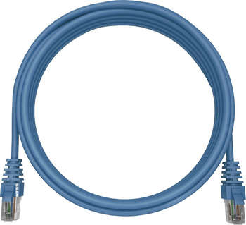 Патч-корд NTSS-PC-UTP-RJ45-5e-10.0-LSZH-BU UTP RJ-45 вил.-вилка RJ-45 кат.5E 10м синий LSZH 26AWG