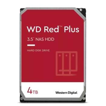 Жесткий диск HDD Western Digital 4TB WD Red Plus WD40EFPX 3.5" 5400 RPM 256MB SATA-III NAS Edition