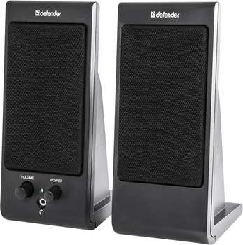 Портативная акустика DEFENDER Акустическая система 2.0 SPK-170 black
