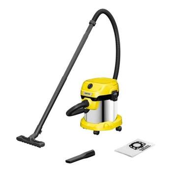 Строительный пылесос KARCHER WD 2 Plus S V-15/4/18,  желтый [1.628-050.0]