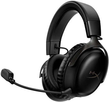 Игровая гарнитура HYPERX Наушники с микрофоном Cloud III Wireless черный мониторные Radio оголовье