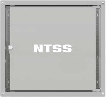 Шкаф, стойка NTSS Шкаф коммутационный Lime  настенный 9U 550x600мм пер.дв.стекл несъемн.бок.пан. 30кг серый 520мм 15.6кг 110град. 500мм IP20 сталь