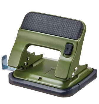 Дырокол KW-TRIO 09616GREEN макс.:30лист. металл зеленый отв.:2