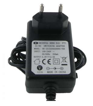 Офисная телефония YEALINK Блок питания 5VDC, 2A для SIP-T29G/T43U/T46U/T58A/T57W/T54W