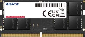 Оперативная память A-DATA Память DDR5 16GB 4800MHz AD5S480016G-S RTL PC4-38400 CL40 SO-DIMM 262-pin 1.1В Intel single rank Ret